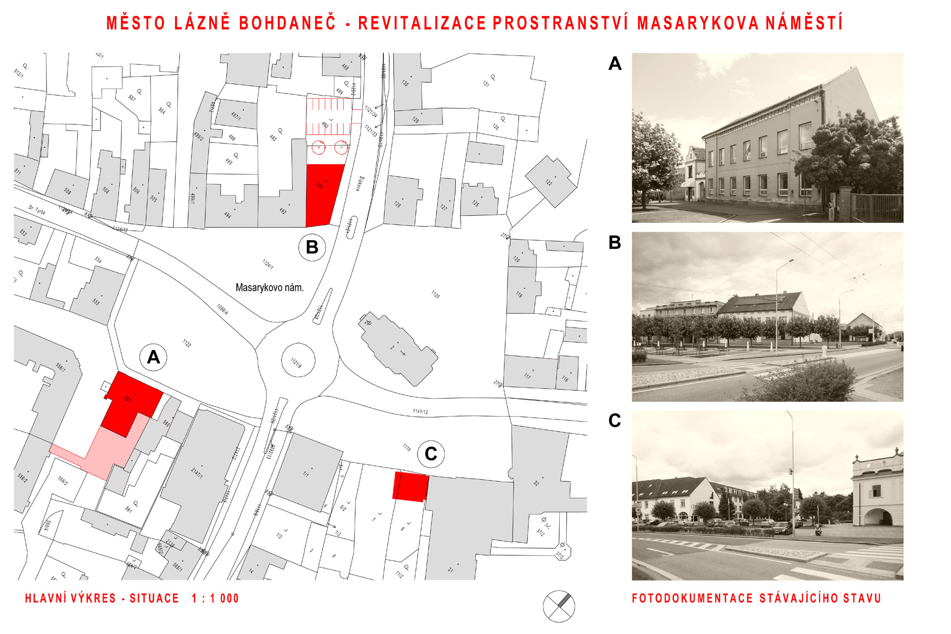 2023 - Bohdanec - Namesti - 02 - Situace