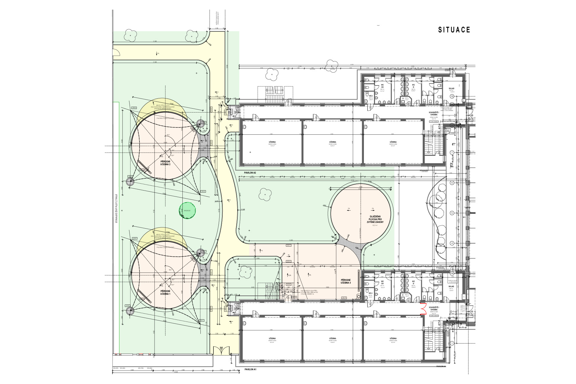 2024 - ZS Opatovice - PU V01 - Situace